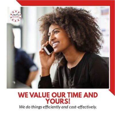 We value our time and yours
