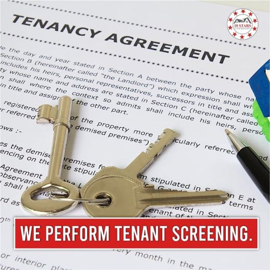 we perform tenant screening