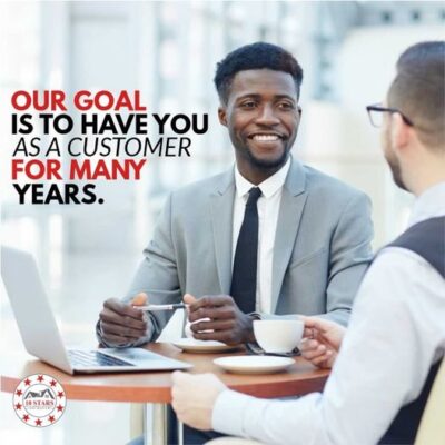 our goal is to have you as a customer