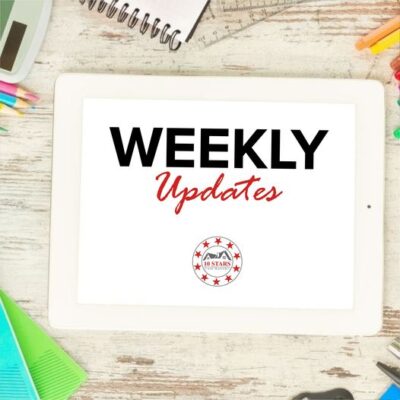 weekly updates post