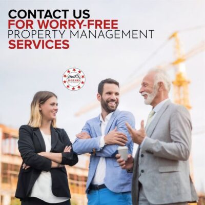contact us for worry free property management