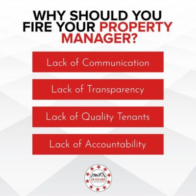 why should you fire your property manager