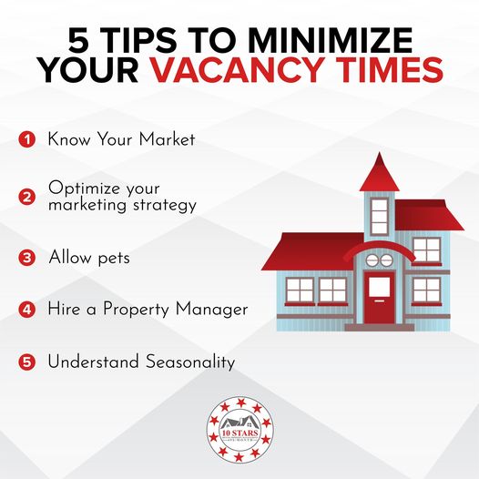 tips to minimize your vacancy times