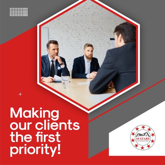 Making Our clients the first priority