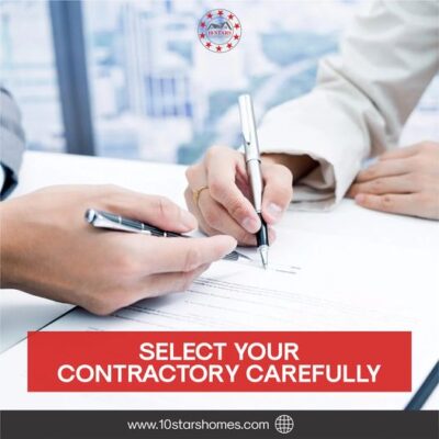 select your contractory carefully