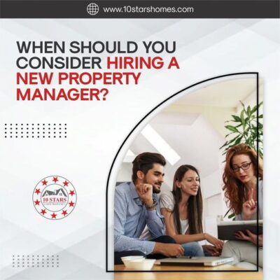 consider hiring a new property mananger