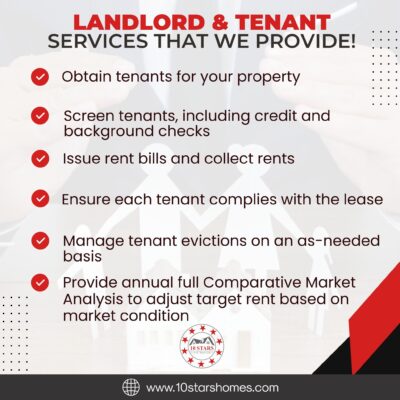 landlord and tenant services that we provide