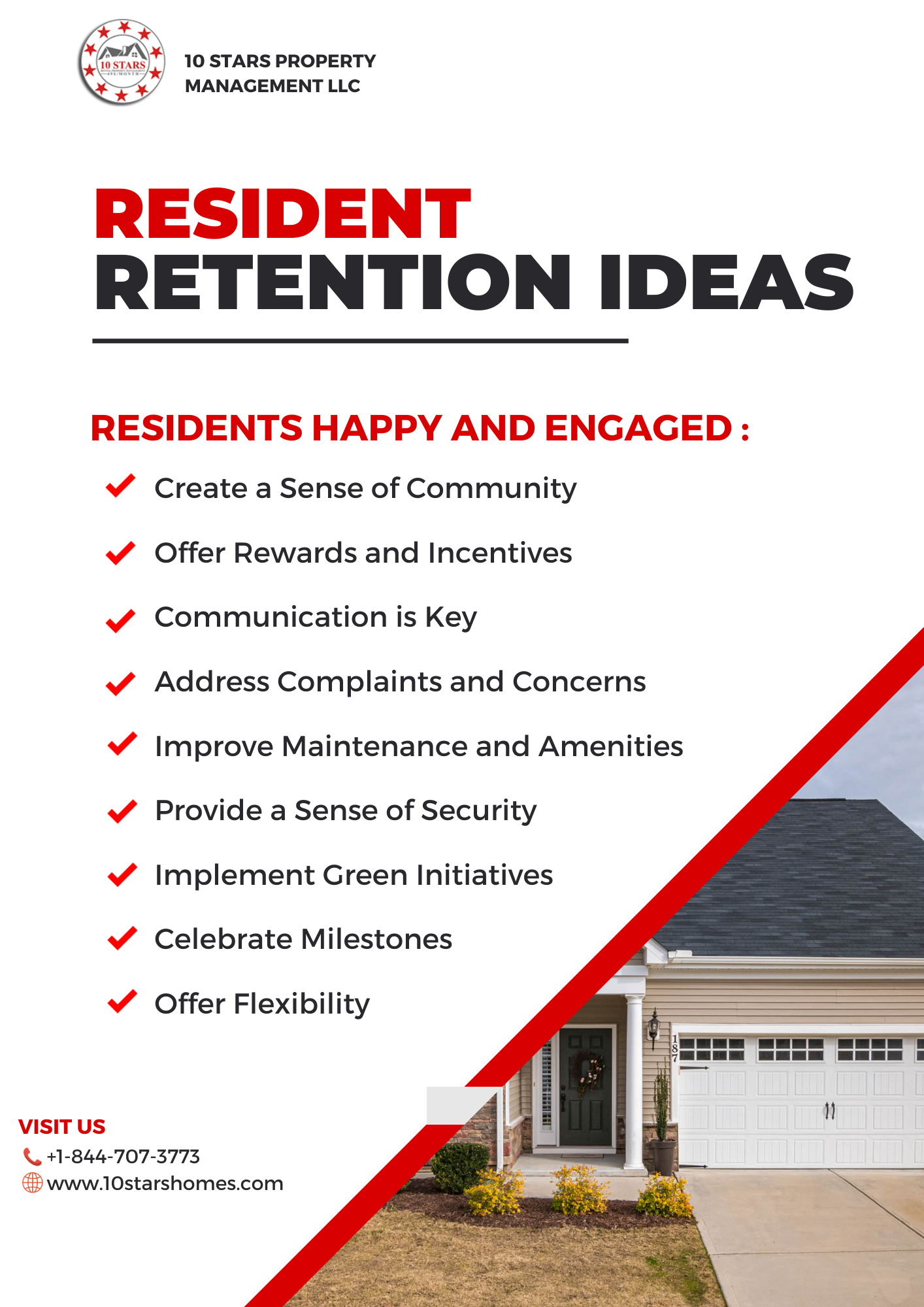 Resident Retention Ideas | 10 stars property management