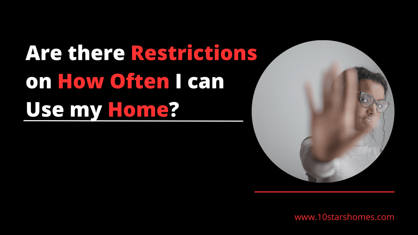Are there Restrictions