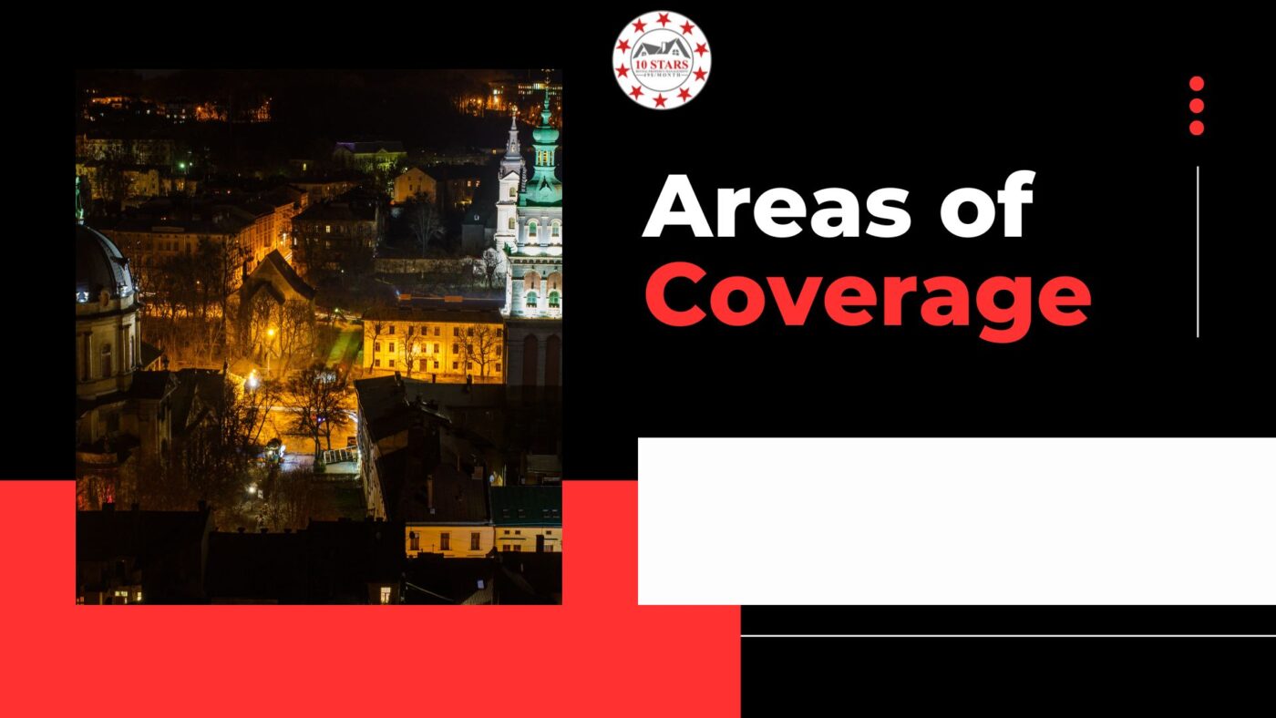 Areas of Coverage