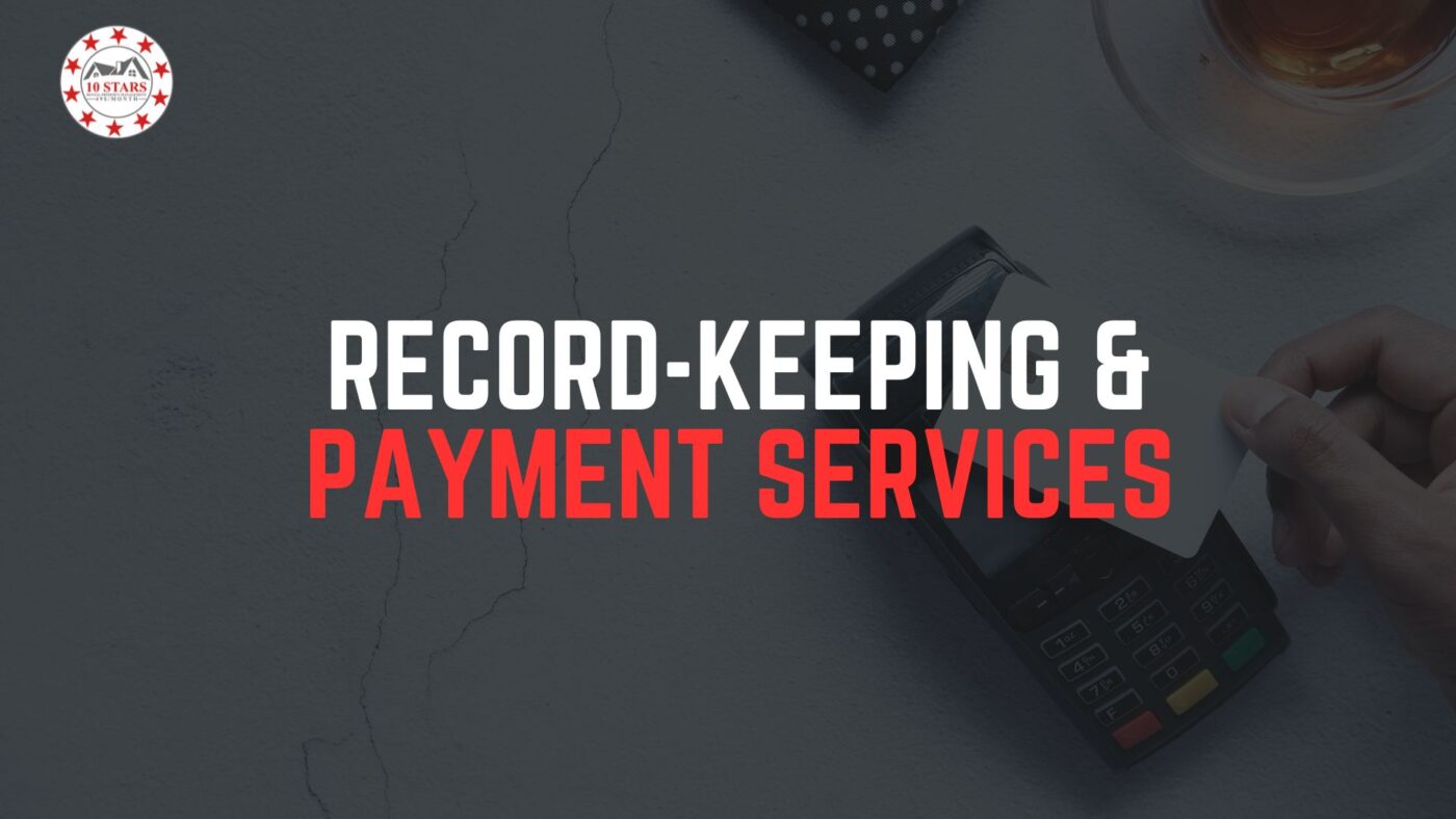 Record-keeping and Payment Services