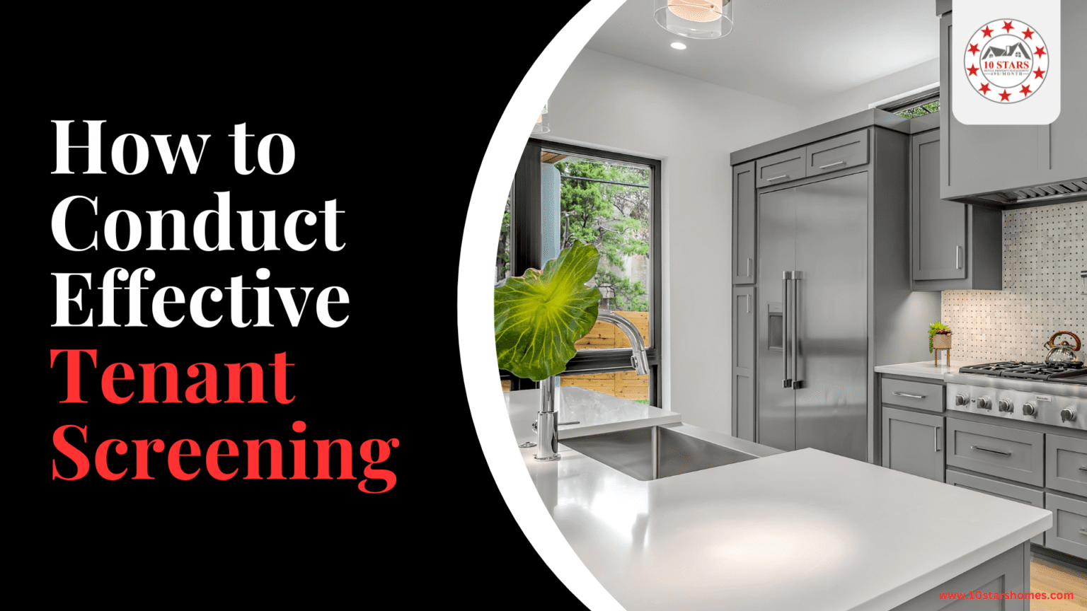 How to Conduct Effective Tenant Screening 10 stars property management